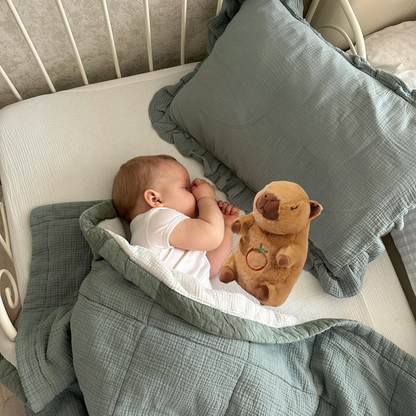 Peluche de capibara que respira